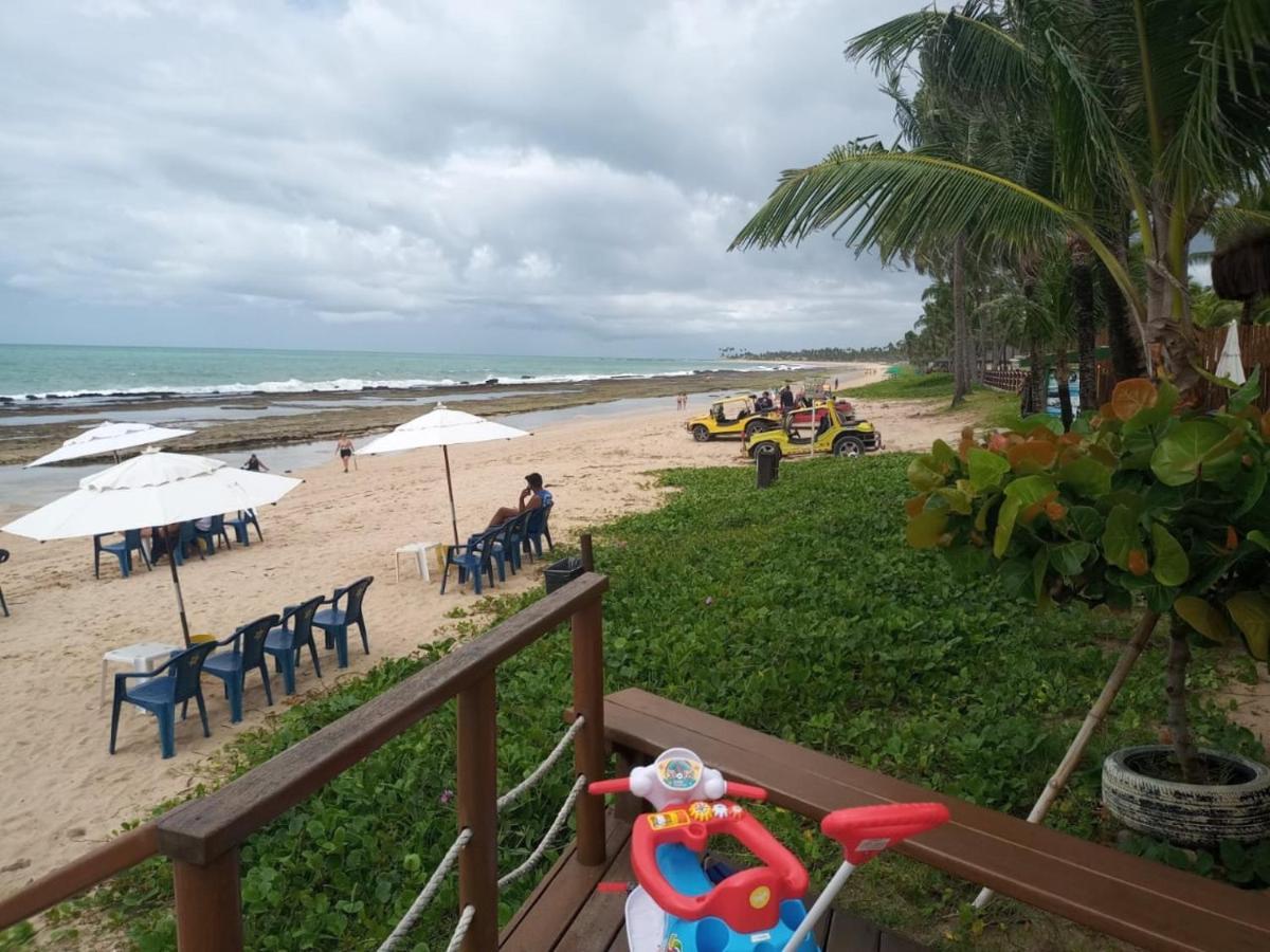 Estudio Marulhos, Varanda Com Vista De Mar E Parque Aquatico, A Beira-Mar Mar De Muro Alto, Com Wi-Fi, Restaurante, Estacionamento E A 10' De Pôrto das Galinhas מראה חיצוני תמונה